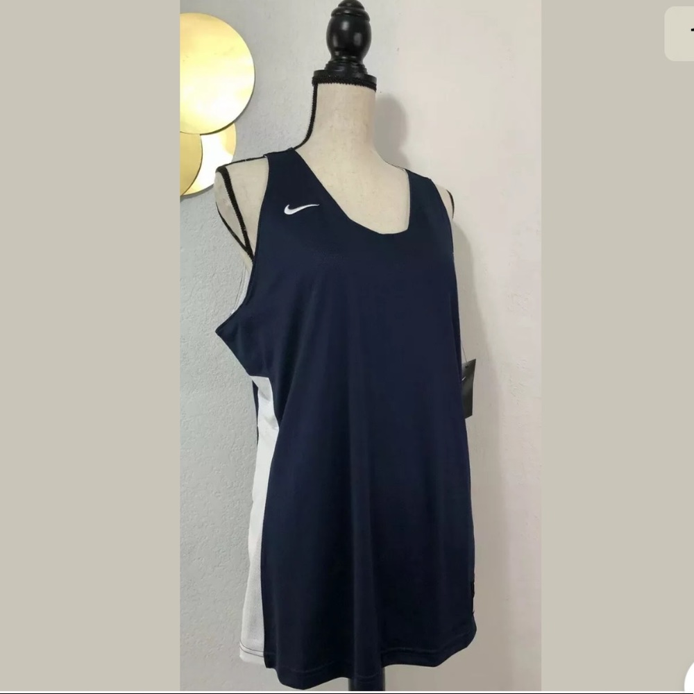🌹NIKE Elite Reversible Basketball Tank Top NEW